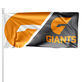 Greater Western Sydney Giants AFL Flag – 90cm X 150cm Heavy-Duty Supporters Banner | Quadruple-Stitched & Weatherproof